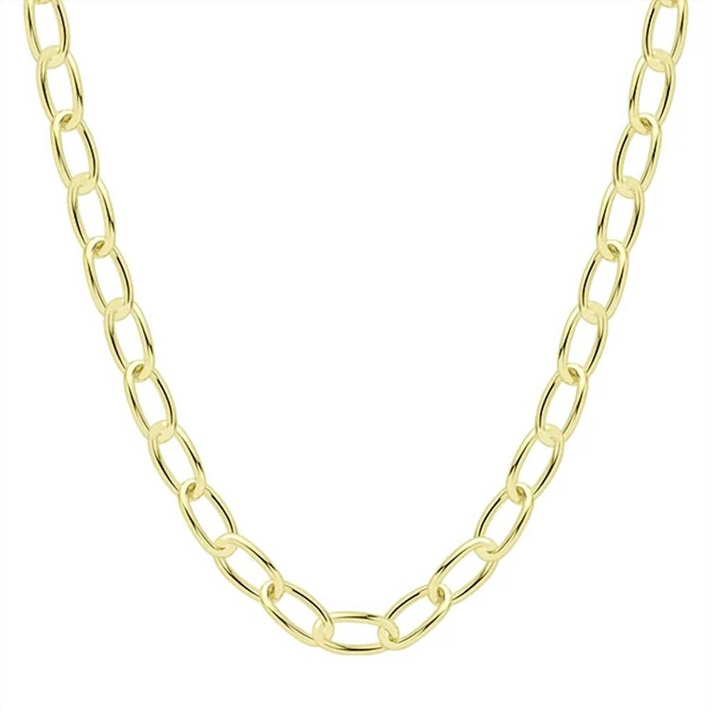 NEW SHEILA FAJL women's joyce chain necklace in gold
